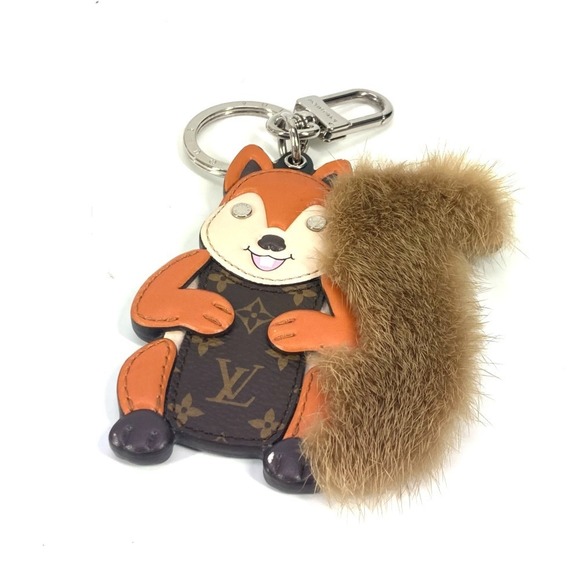 Louis Vuitton Accessories - LOUIS VUITTON Brown Monogram Keyring